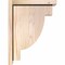 Ekena Millwork Alpine Smooth Corbel w/Backplate, Douglas Fir, 5 1/2"W x 12"D x 16"H COR06X12X16ALP01SDF - alternate 3
